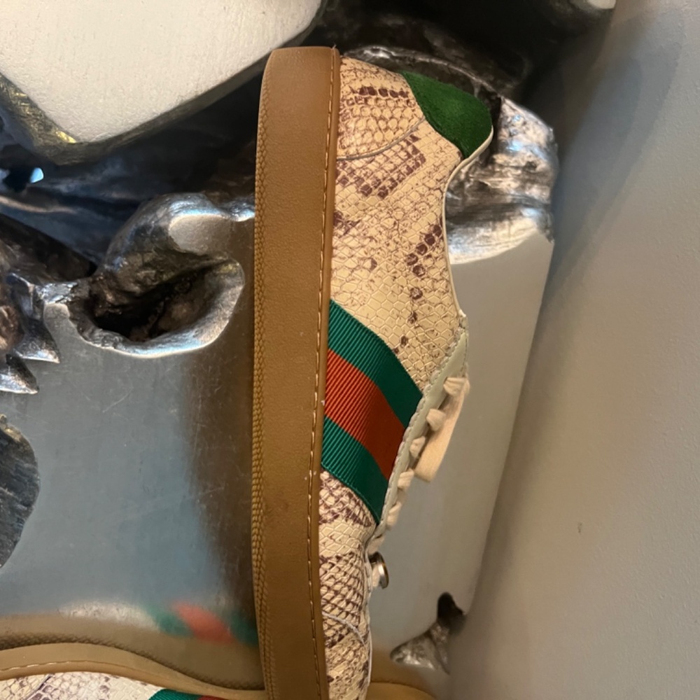 Supreme Python & Web Stripe Sneakers - image 2